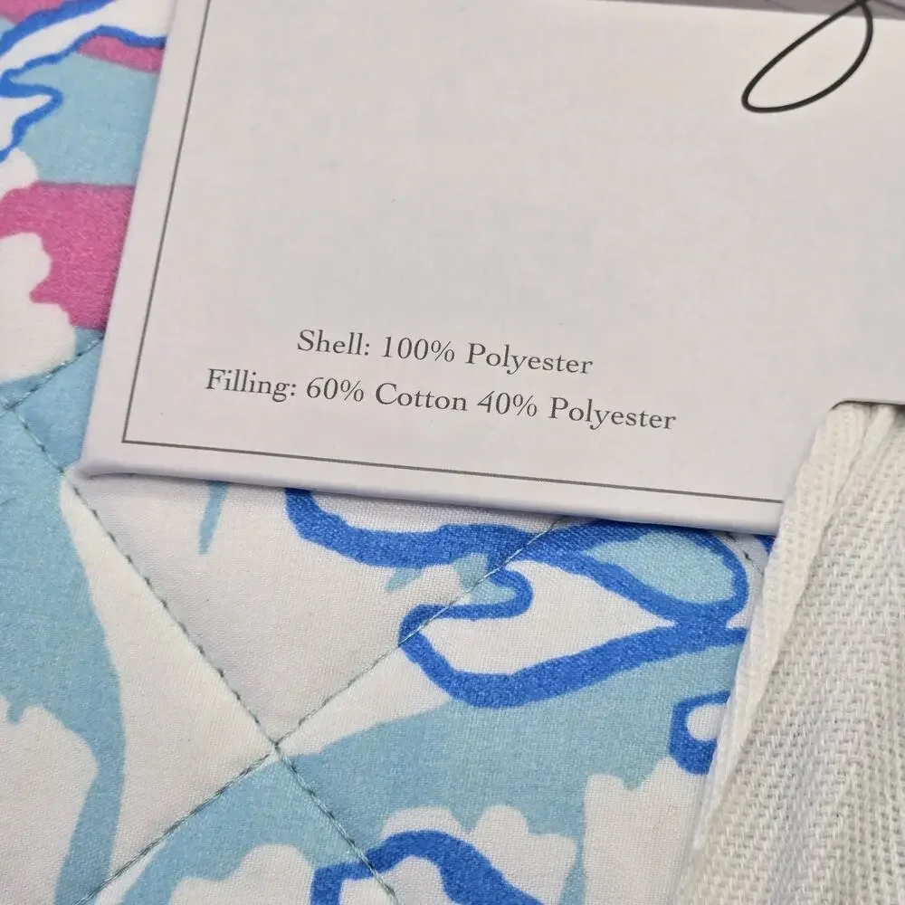 SUN and SEA 3 Pc QUEEN Quilt Set Seashells Fish Corals NEW Ocean Lake Coastal Gr